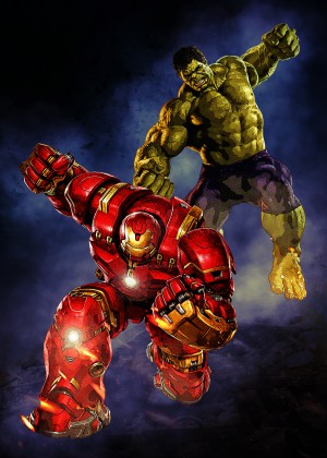 Hulk vs Iron man
